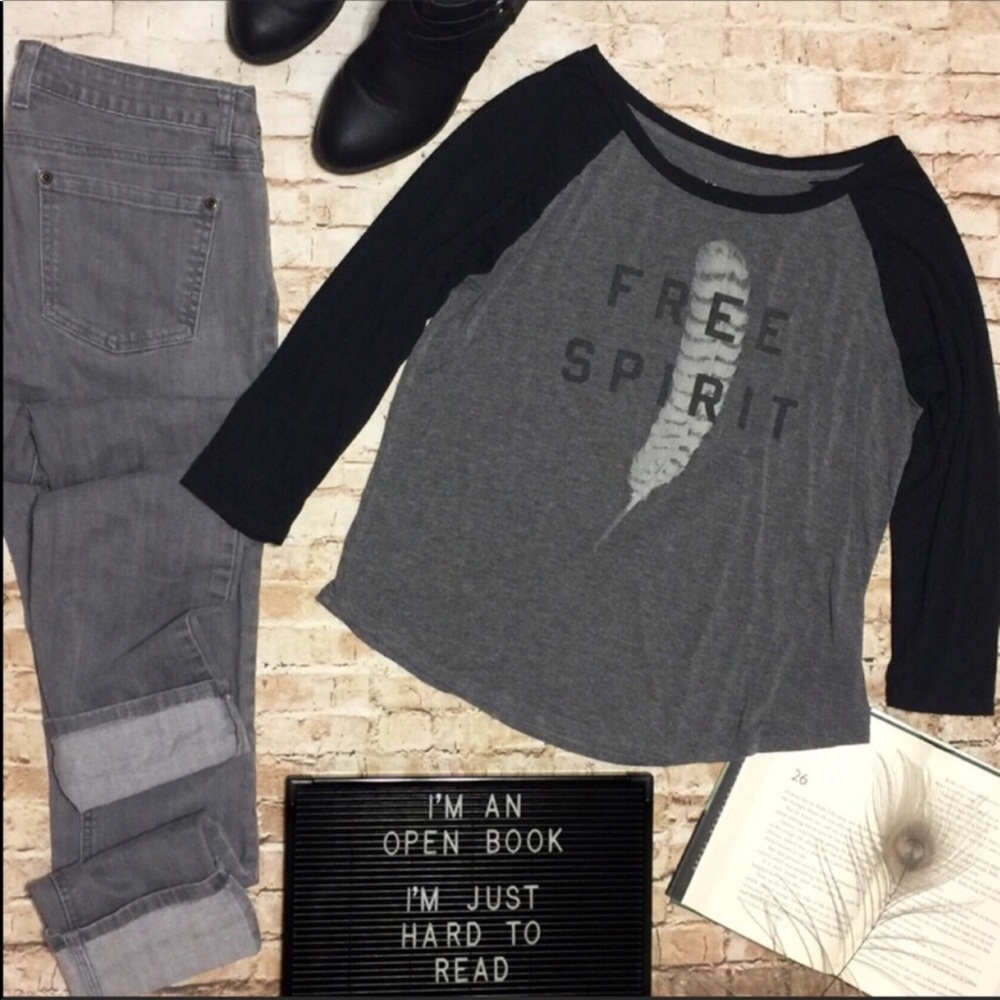 AEO American Eagle Free Spirit Soft & Sexy Tee - Picture 5 of 8